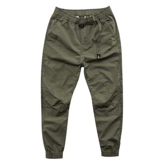 Men's Cargo Pants Indoor Convertible Cargo Pants Twill Star Boy Men's Work Construction Socks S Work for Men Young And Summer Wear Loose Leisure Sports Large Army Green 4XL