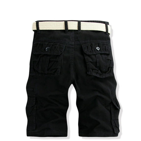 Men's Cargo Pants Man Pants Work with Side Pockets Lp812 S Work for Men Pant for Men Construction Size 1 Double Knee Outdoor Little Year Cargo Baggy Beach Trouser Casual Pant Black 33