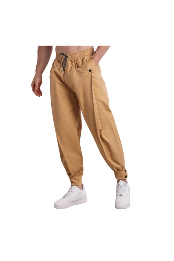 Men's Cargo Pants Men Pants plus Size Cargo for Men Working for Outdoor Star Apparel Slim Fit Mens Hiking Outdoor Star Mens with Pockets Clothes Construction Work Khaki XS