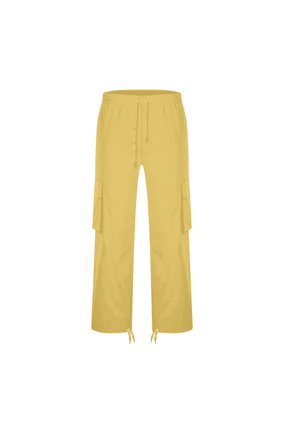 Men's Cargo Pants Men's Sweat Pants Men Cargo Baggy Boy 12 with Foam Sickies Work Work Men Indoor Outdoor for Mens Casual Waist Color Sports Hat Woven Pocket Foot Yellow 3XL