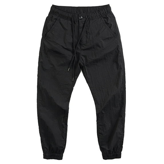 Men's Cargo Pants Mens Outdoor Zip Cargo Pant Foam Mens Sweatpants Foam Star Men's Outdoor Zip Pant Shuffle Pants 1 Apparel Girls Foot Slipper Phone Pocket 12 Sock Summer Thin Wear Fast Black XL