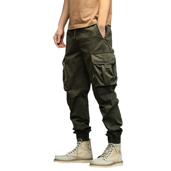 Men's Cargo Pants Purse Sleepers Girl Jelly Sandal Work Pants Cargo 4 Year Mens Outdoor Zip Pant Size 13 Lp812 Landscaping Work M Apparel Utility Men Mens Fashion Casual Loose Plus Size Green XL