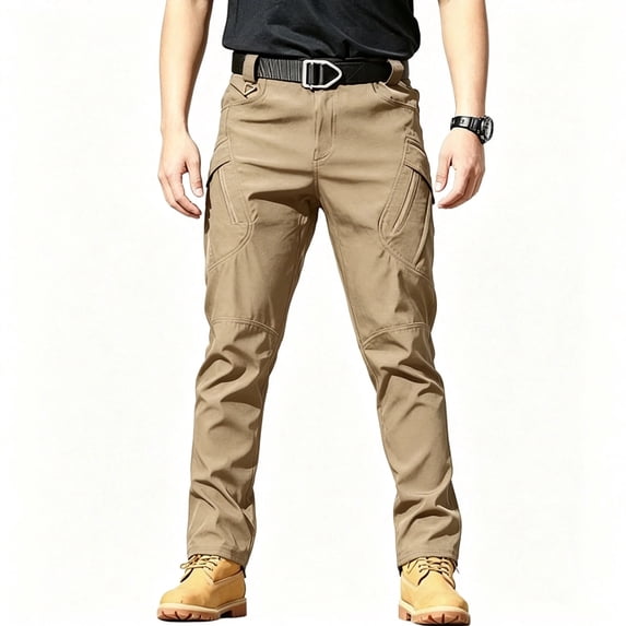 Men's Cargo Pants Regular Fit Lightweight Hiking Outdoor Casual Pants S-XXL