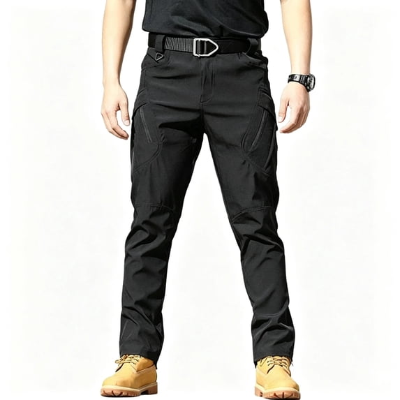 Men's Cargo Pants Regular Fit Lightweight Hiking Outdoor Casual Pants S-XXL