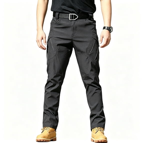Men's Cargo Pants Regular Fit Lightweight Hiking Outdoor Casual Pants S-XXL