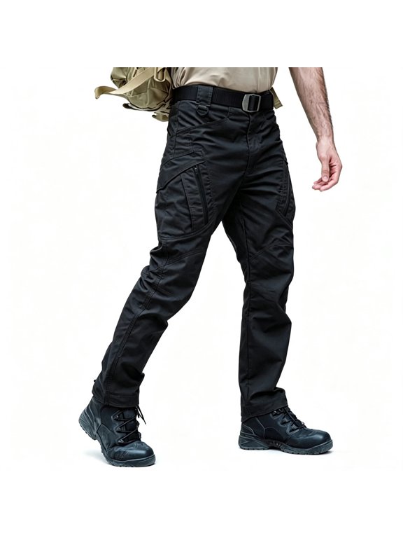 Men's Cargo Pants Regular Fit UPF 50+ Sun Protection Hiking Trousers S‑XXL