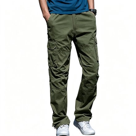 Men's Cargo Pants Soft Stretch Versatile Outdoor Daily Trousers S‑XXL