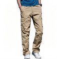 thumbnail image 1 of Men's Cargo Pants Soft Stretch Versatile Outdoor Daily Trousers S‑XXL, 1 of 10