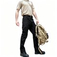 thumbnail image 1 of Men's Cargo Pants Solid Color Durable Multi‑Purpose Casual Bottoms S‑XXL, 1 of 8