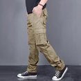 thumbnail image 1 of Men's Cargo Pants Stretch Breathable 6 Pocket All Terrain Daily Work Pants S-XXL, 1 of 9
