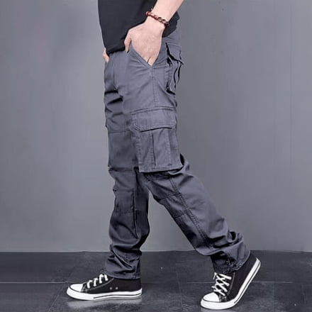 Men's Cargo Pants Stretch Breathable 6 Pocket All Terrain Daily Work Pants S-XXL