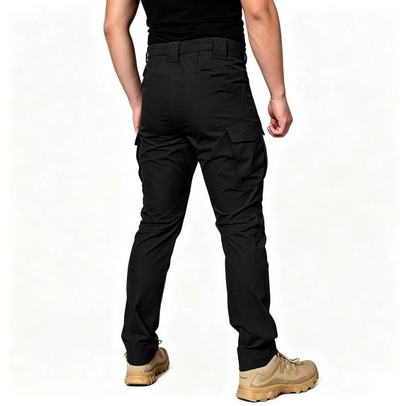 Men's Cargo Pants Stretch Breathable 6 Pockets Daily Outdoor Trousers S-XXL