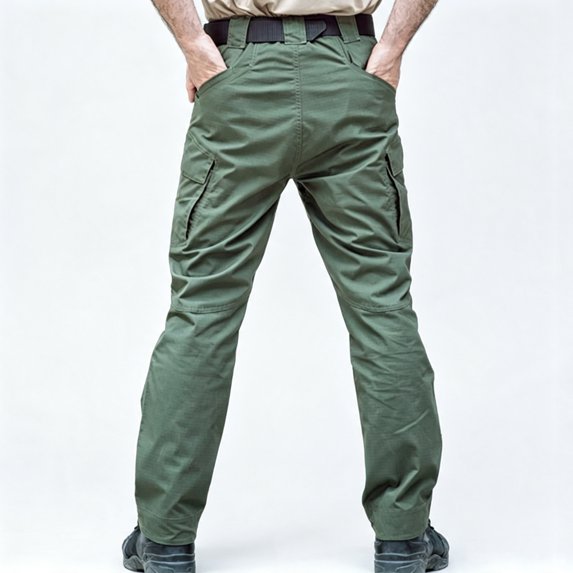 Men's Cargo Pants Stretch Fit 6 Pockets Outdoor Work Wear for Men S‑XXL
