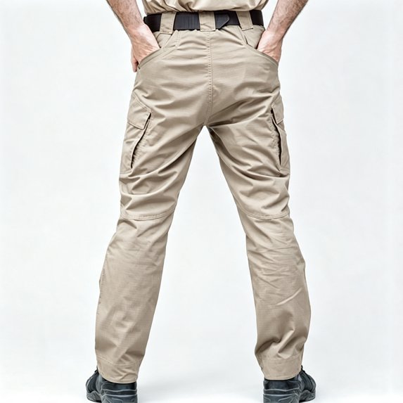 Men's Cargo Pants Stretch Fit 6 Pockets Outdoor Work Wear for Men S‑XXL