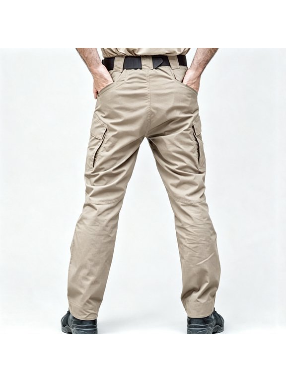 Men's Cargo Pants Stretch Fit 6 Pockets Outdoor Work Wear for Men S‑XXL