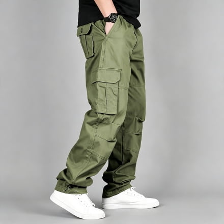 Men's Cargo Pants Stretch Multi Pocket Lightweight All Terrain Hiking Pants S-XXL