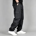 thumbnail image 1 of Men's Cargo Pants Stretch Multi Pocket Lightweight All Terrain Hiking Pants S-XXL, 1 of 9