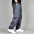 thumbnail image 1 of Men's Cargo Pants Stretch Multi Pocket Lightweight All Terrain Hiking Pants S-XXL, 1 of 9
