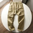 thumbnail image 1 of Men's Cargo Pants Stretch Regular Fit All Terrain Comfort Outdoor Casual Pants S-XXL, 1 of 10