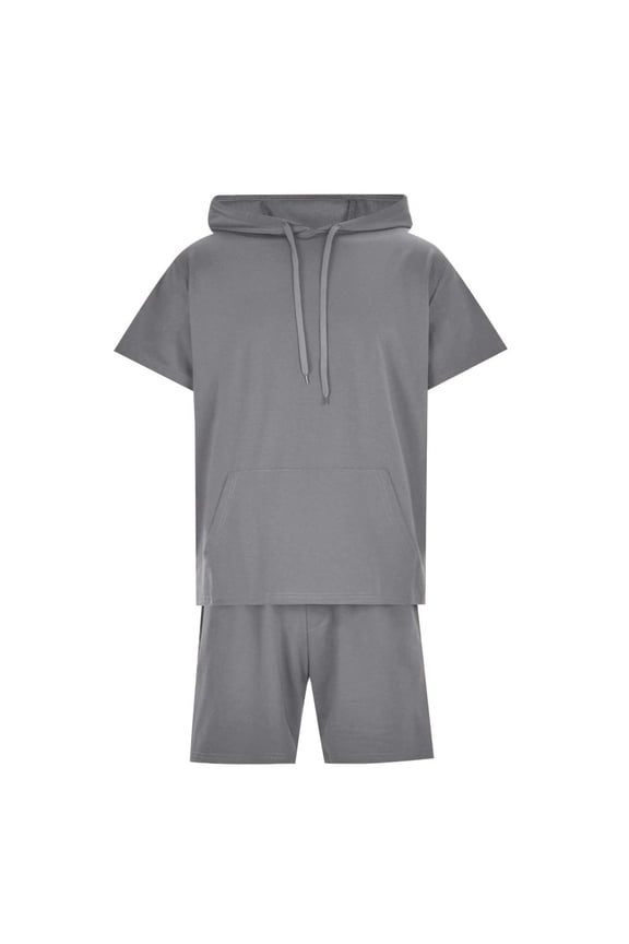 Men's Cargo Pants Suits for Men Classic Fit Winter Suit Mens Suit Mens Tux Romper Suits Classic Fit Prom for Men Jacket Homecoming Outfits Rain Coat Pants Jacket Set Men's Tracksuit 2 Grey M