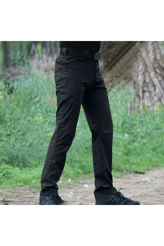 Men's Cargo Pants Tactical Military Pants Work Army Cotton Trousers Pants Water Ripstop Hiking Pants Lightweight Cargo Fishing Pants with Pockets