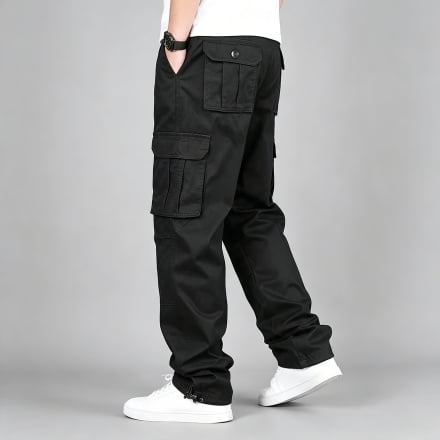 Men's Cargo Pants Tapered Fit Breathable Stretch Multi Pocket Outdoor Daily Pants S-XXL