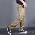 thumbnail image 1 of Men's Cargo Pants Tapered Fit Lightweight UPF 50+ Outdoor Hiking Trousers S-XXL, 1 of 10