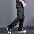 thumbnail image 1 of Men's Cargo Pants Tapered Fit Lightweight UPF 50+ Outdoor Hiking Trousers S-XXL, 1 of 10