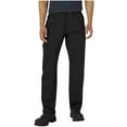 thumbnail image 1 of Men's Cargo Pants Waterproof Elastic Waist Straight Leg Solid Color Trousers Quick Dry Hiking Pant With Pockets (XS, Black), 1 of 3