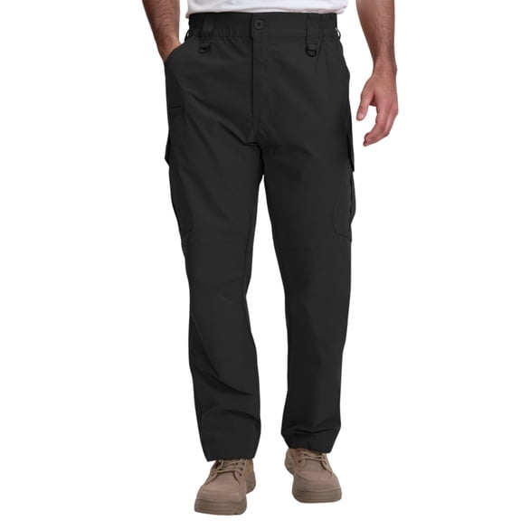 Men's Cargo Pants Waterproof Wear-Resistant Outdoor Hiking Running Trousers Men Sportswear Autumn New Straight Sweatpants Male Loose Straight Trousers Large Size