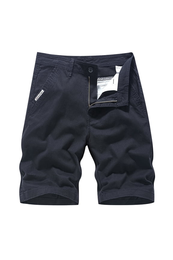 Men's Cargo Pants Work Pants Regular Fit M 1 Warm Relaxed Fit Cargo Construction Work Clothes for Men Socks Men Men's Summer Trend Classic Washed Solid Color Blue 32