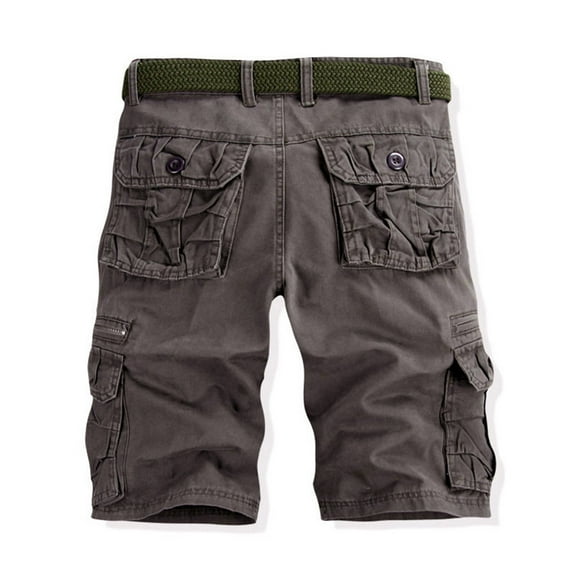Men's Cargo Pants Workwear Outdoor Adventure Durable Utility Trousers with Multiple Pockets Comfortable Fit