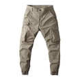 thumbnail image 1 of Men's Cargo Pants Zipper Details Relaxed Fit Outdoor Spring Summer Versatile, 1 of 8