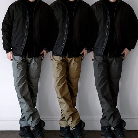Men's Cargo Pants with 8 PocketsCargo Work Pants