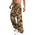 thumbnail image 1 of Men's Cargo Pants with Pockets,Durable Work Pants,Breathable Fabric Relaxed Fit Hiking Joggers Pants, 1 of 6