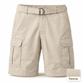 thumbnail image 1 of Men’s Cargo Shorts Casual Cotton (36, Gray), 1 of 7