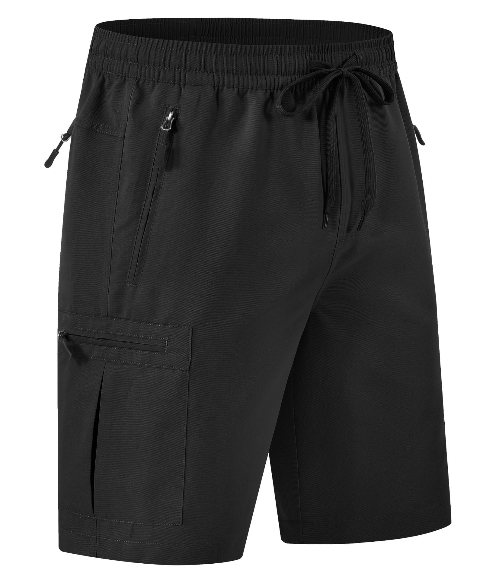 Men-s-Cargo-Shorts-Elastic-
