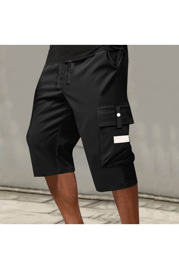 Men's Cargo Shorts Loose Fit Joggers with Pocket Mens Hiking Shorts Lounge Summer Clothes Relaxed Fit Shorts Men