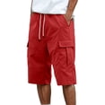 thumbnail image 1 of Men's Cargo Shorts Outdoor Work Pants With Multiple Pockets Summer Casual Comfortable Lightweight Breathable, 1 of 9