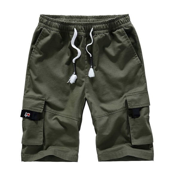 cllios Cargo Shorts for Men Casual Loose Camouflage Low Rise XXL