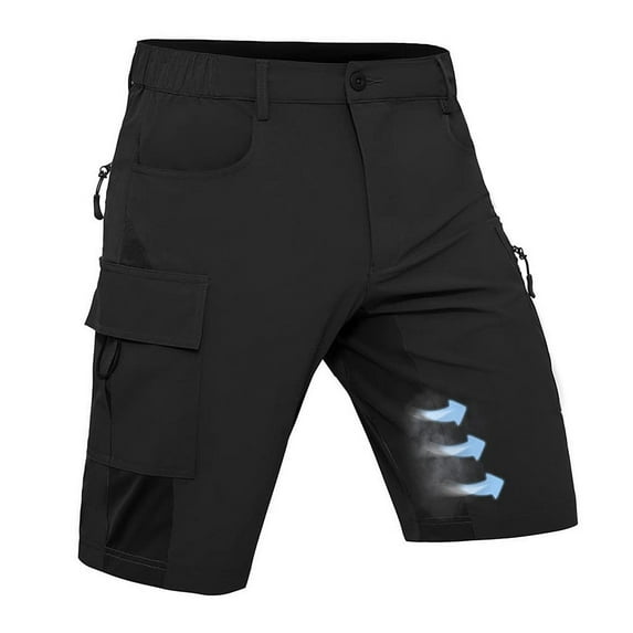 Men's Cargo Shorts Quick Dry Lightweight Stretch Work Casual Shorts with 5 Pockets