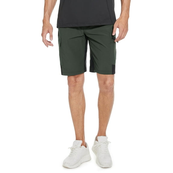 Men's Cargo Shorts Quick Dry Lightweight Stretch Work Casual Shorts with 5 Pockets