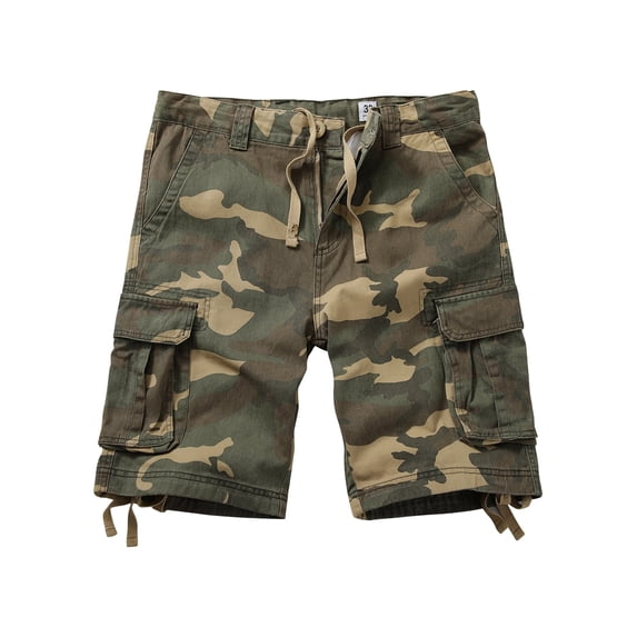 Men's Cargo Shorts Relaxed Fit Twill Casual Work Shorts with 8 Pockets, 11" Inseam