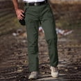 thumbnail image 1 of Men's Cargo Travel Pants Multi-Pocket Durable Stretch Outdoor Daily Pants, 1 of 9