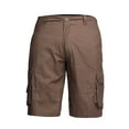 thumbnail image 1 of Men's Cargo Work Shorts - Loose Fit Five-Point Stretch Summer Casual Pocket Shorts for Outdoor & Daily Use ,Army Green,34, 1 of 4