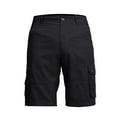 thumbnail image 1 of Men's Cargo Work Shorts - Loose Fit Five-Point Stretch Summer Casual Pocket Shorts for Outdoor & Daily Use ,Black,42, 1 of 4