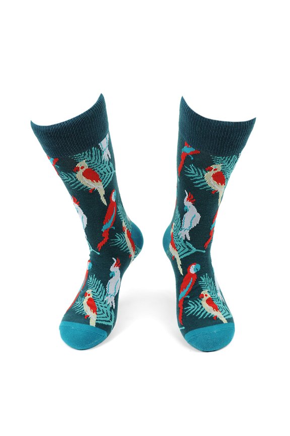 Men's "Caribbean Patriot Island" Novelty Socks