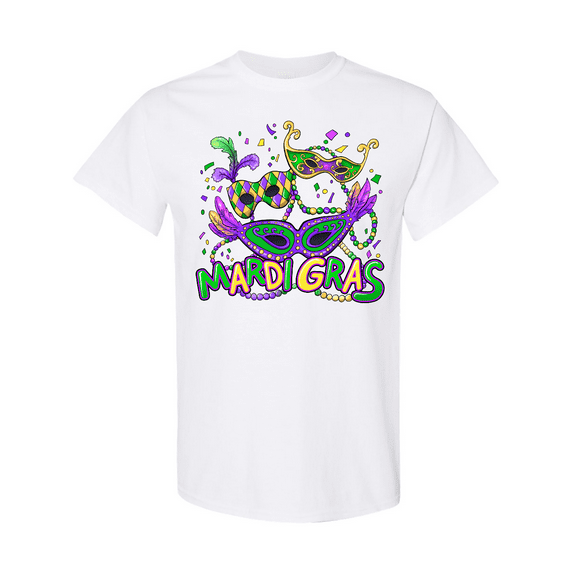 Men’s Carnival T-Shirt – Fun Mardi Gras Party Wear