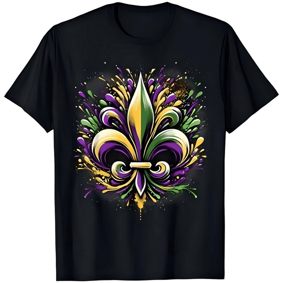 Men’s Carnival T-Shirt – Fun Mardi Gras Party Wear