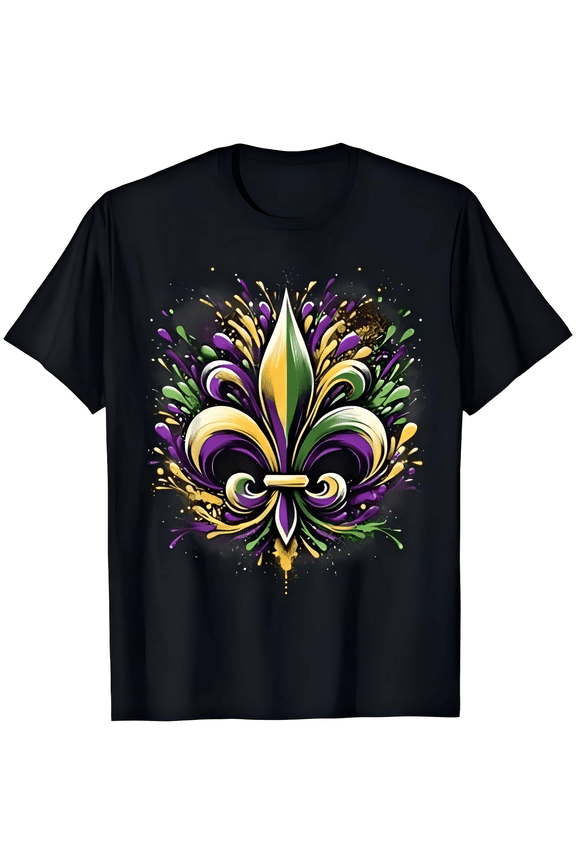 Men’s Carnival T-Shirt – Fun Mardi Gras Party Wear